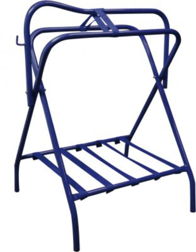 Folding Travel Trailer Western English Saddle Rack Stand