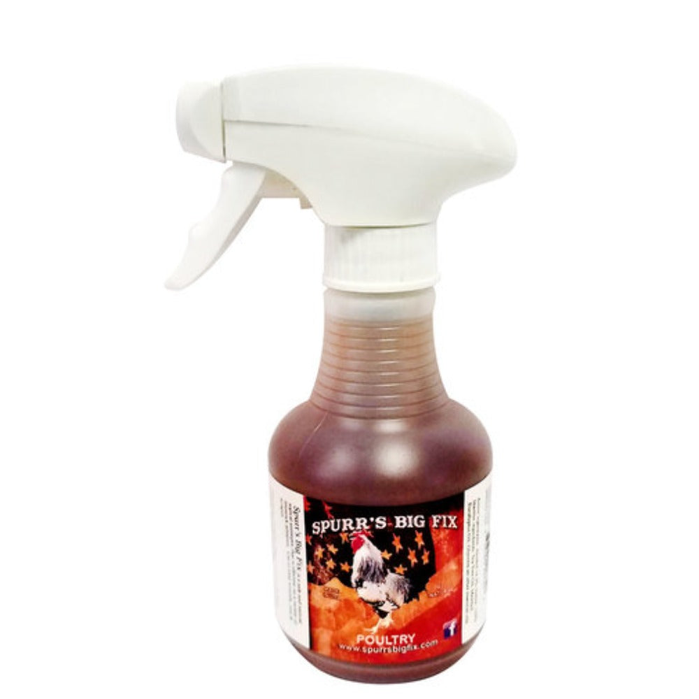 SPURR'S BIG FIX POULTRY ANTISEPTIC SPRAY 8 oz. For wounds cuts scrapes