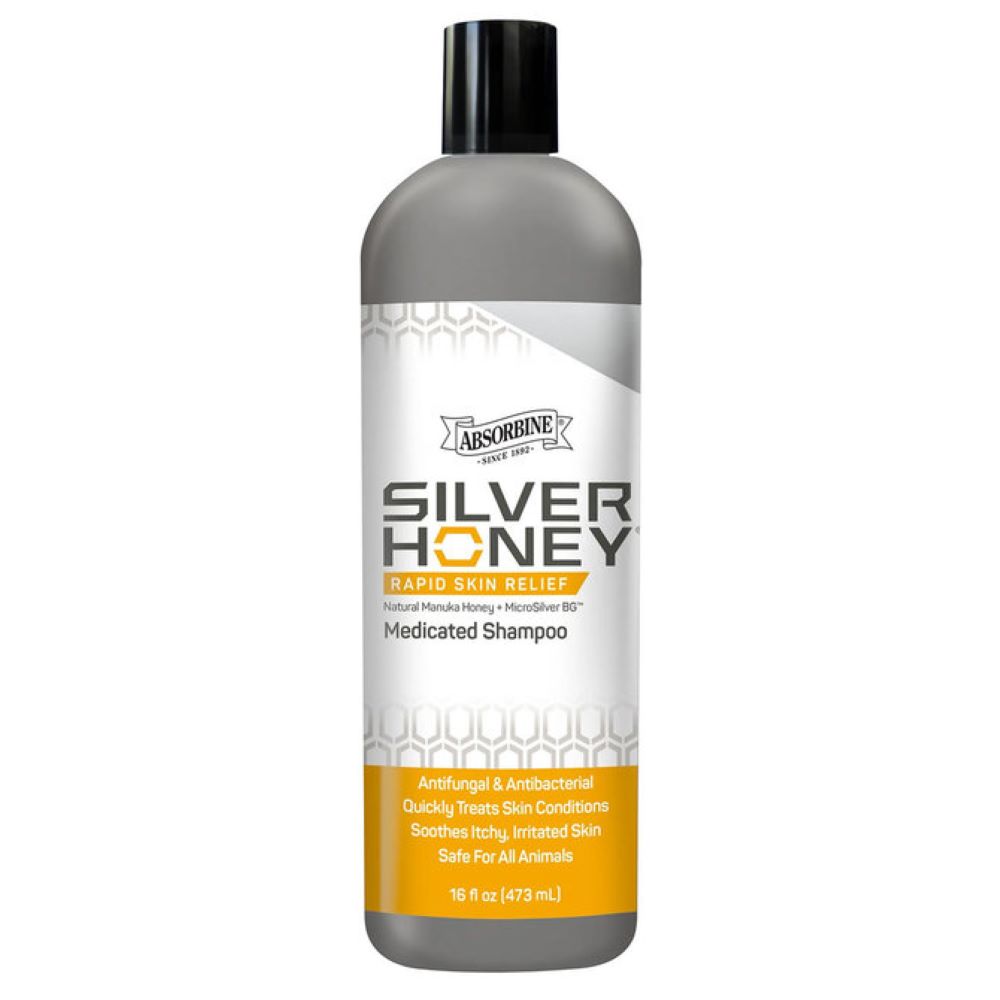 Silver Honey Rapid Skin Relief Medicated Shampoo 16 oz.