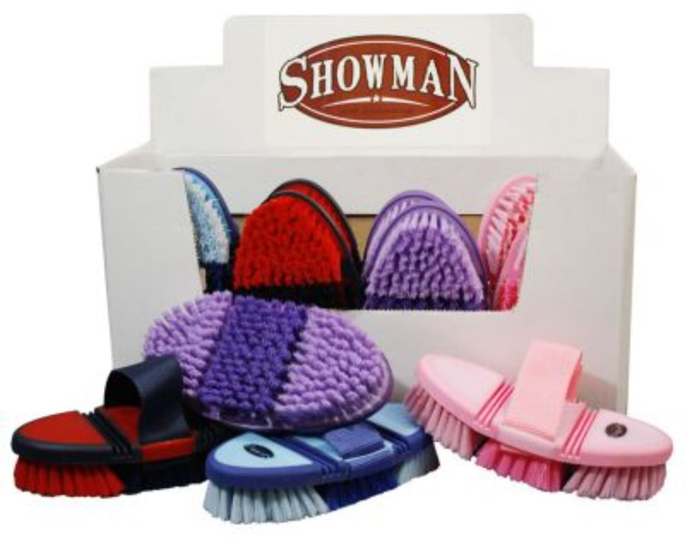Horse Grooming Flex Brush w/ Handle