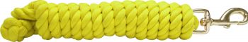 10' Soft Cotton Lead Rope w/ Brass Snap
