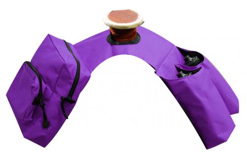 Nylon Insulated Horn Bag with Water Bottles