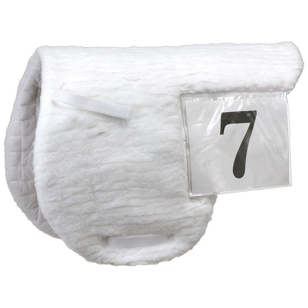 Fleece English Pad w/ Number Holder