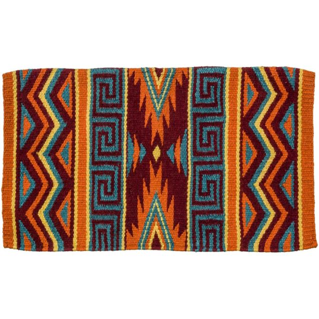 Tough 1 Mayan Wool Oversized Show Saddle Blanket 36"X34"