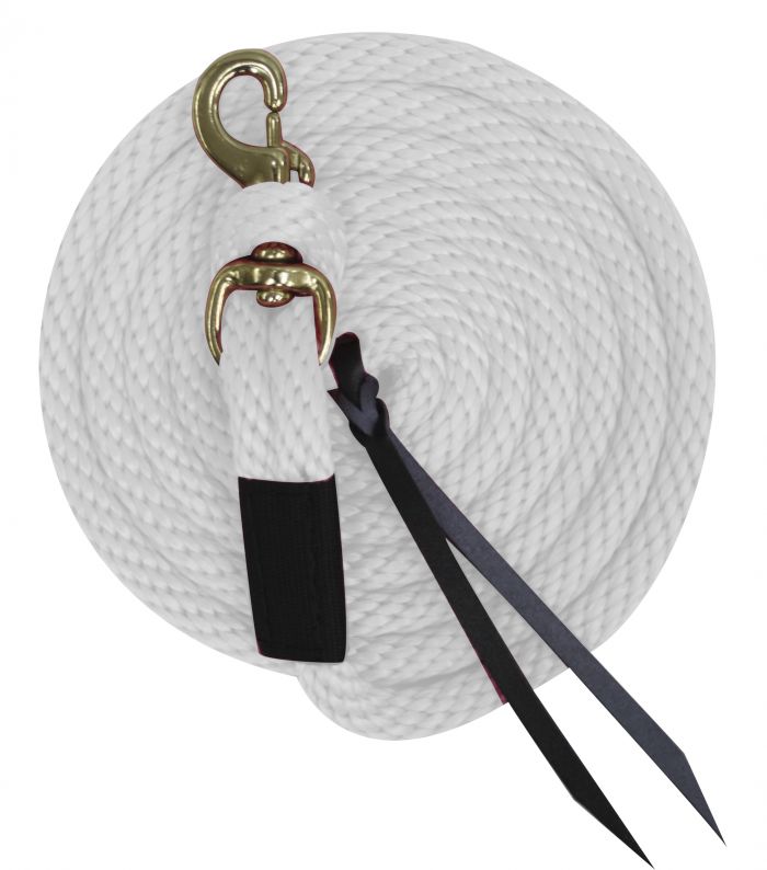 Poly Lead Rope w/ Removable Brass Snap