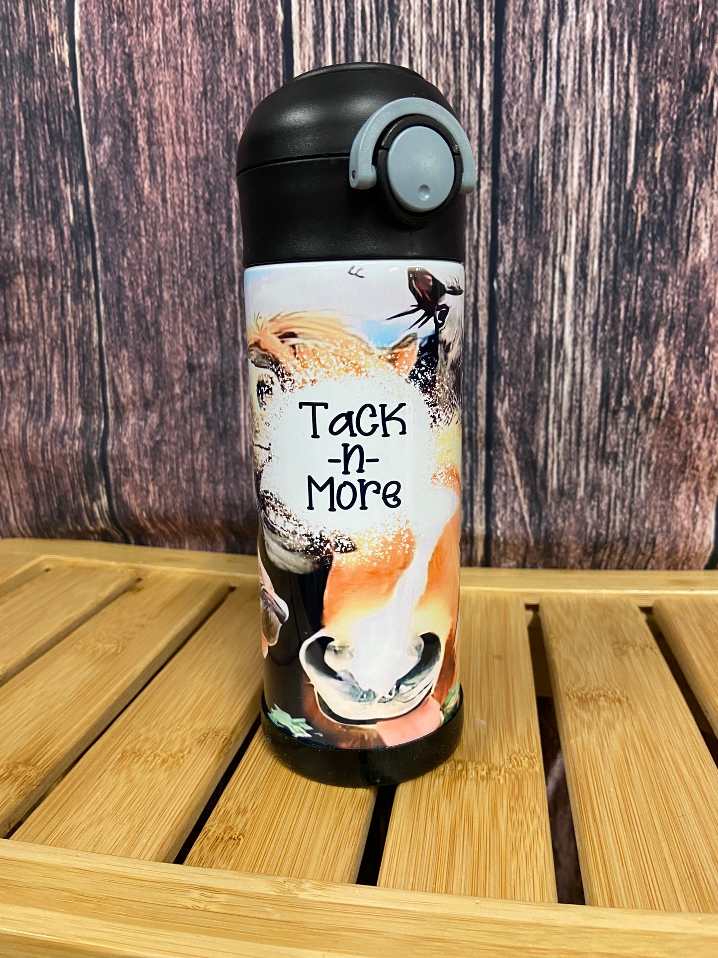 Western Print Water Bottle