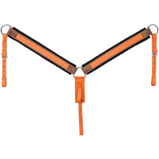 Tough 1 Premium Hybrid Breast Collar Orange