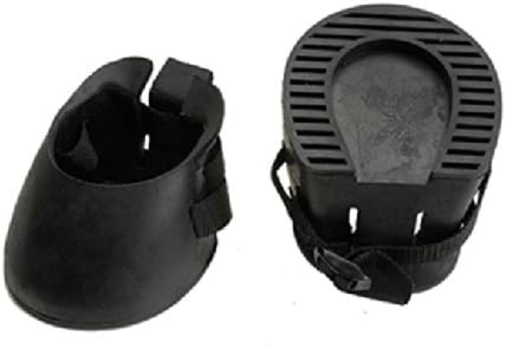 Jacks Black Rubber Barrier Boots, Size choice