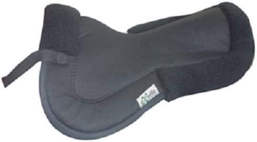 Horse Half Pad Wither Relief Black or White