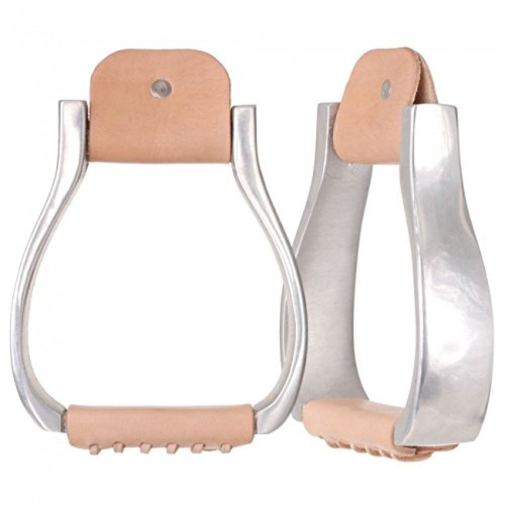 Youth Size Lightweight Aluminum Youth Stirrups - 3" Neck