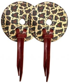 Leather Snakeskin Print Bit Guard