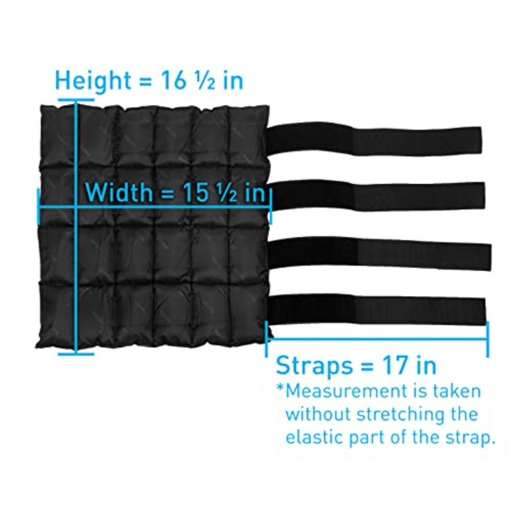 PRO COOLING ICE BOOT WRAP 4 Quick closure straps, Color choice