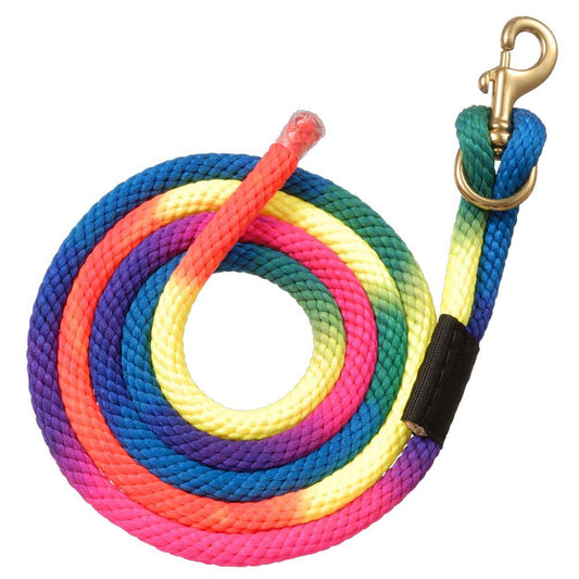 Poly Rainbow Lead Rope 8.5'