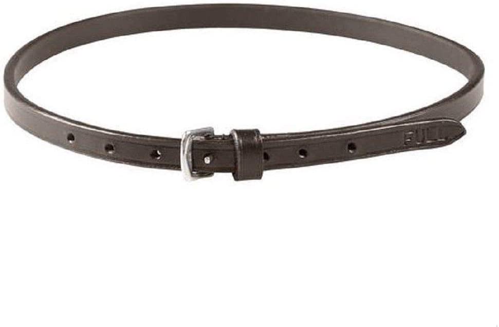 Leather FLASH NOSEBAND STRAP Cob & Horse