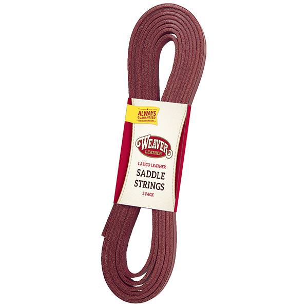 SADDLE STRING HANDY PACK, BURGUNDY, 1/2" X 72"