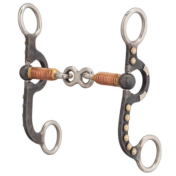 4 5/8" Dog Bone Black Pony Bit