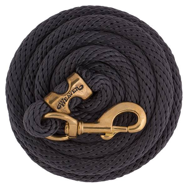 Poly Lead Rope with a Solid Brass Snap
