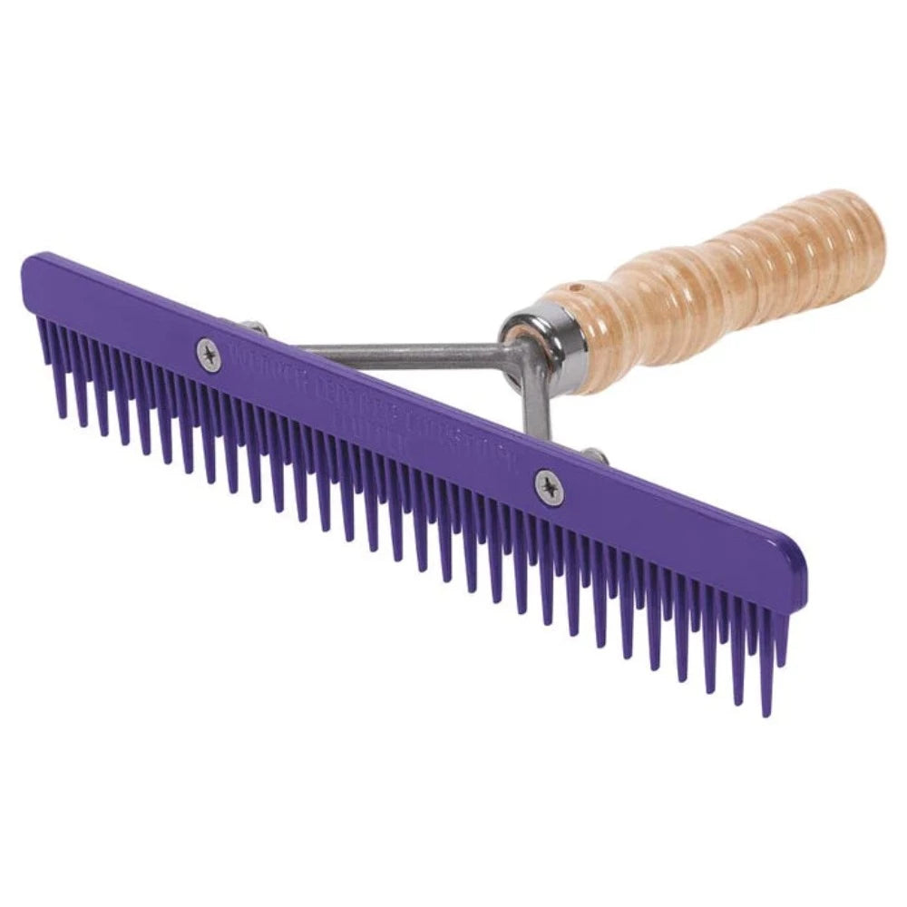 Weaver Livestock 9" Fluffer Comb w/ Wood handle Color Choice