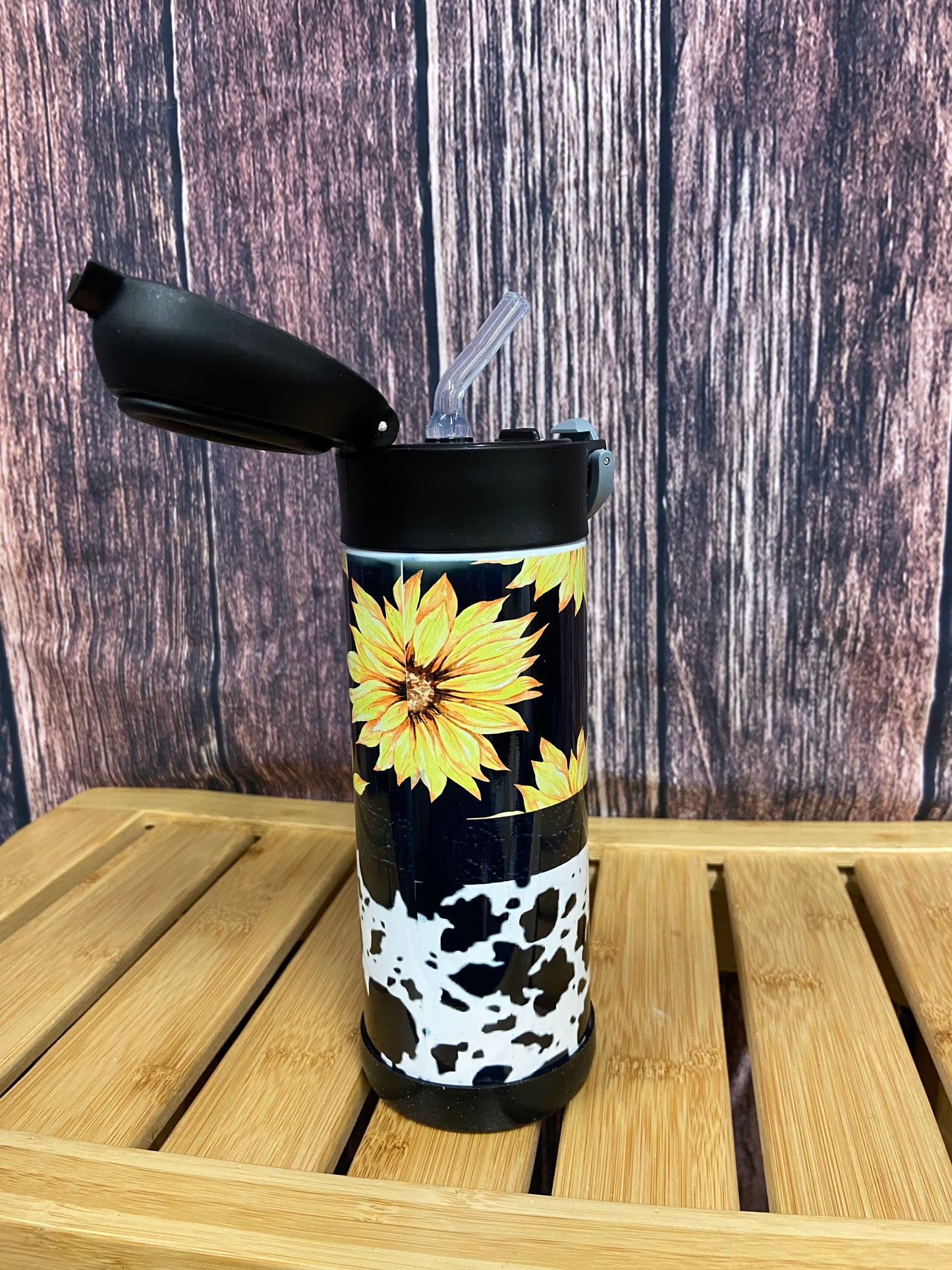 Western Print Water Bottle