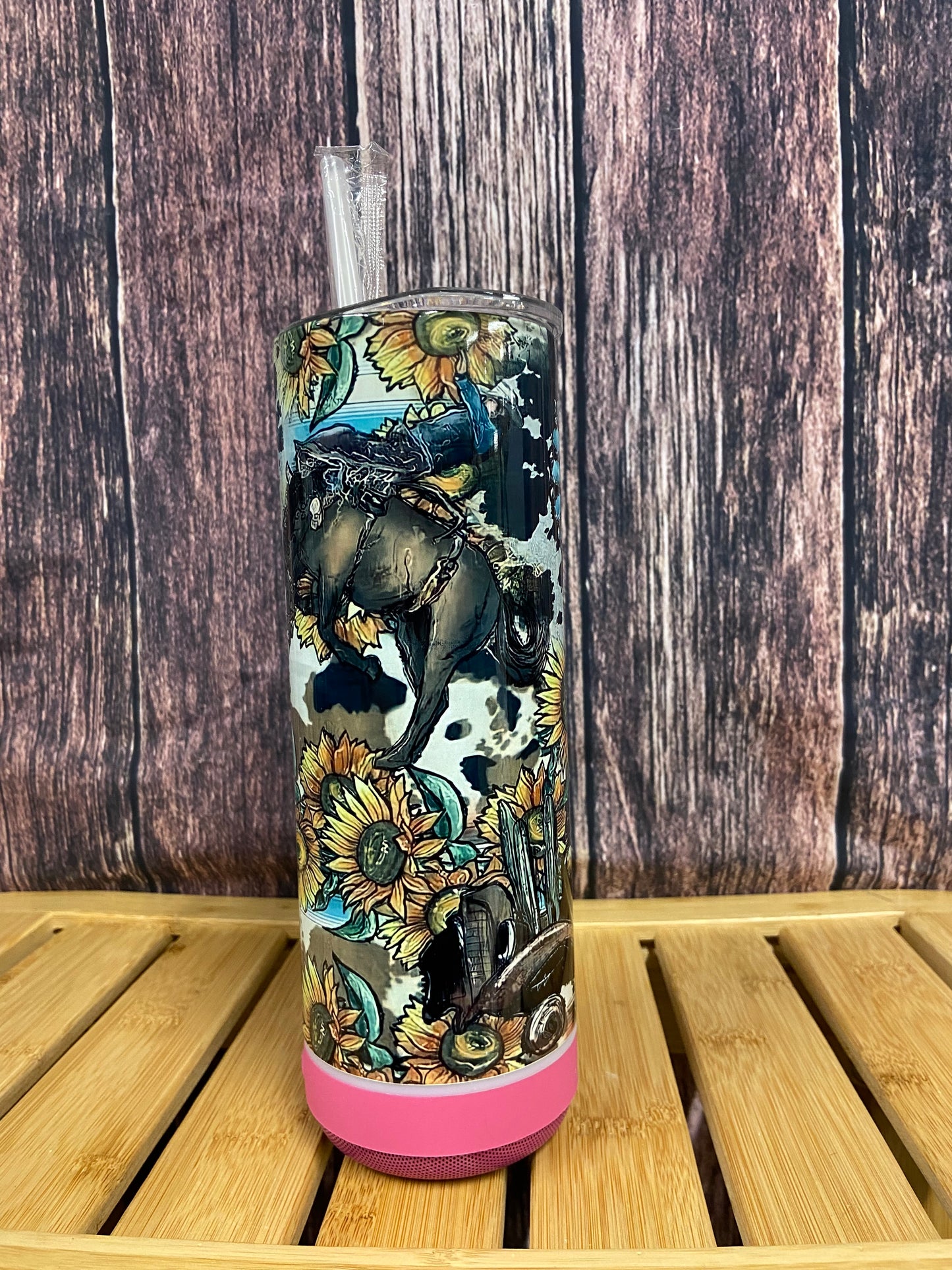 Tumbler 20oz Cup With Bluetooth Speaker