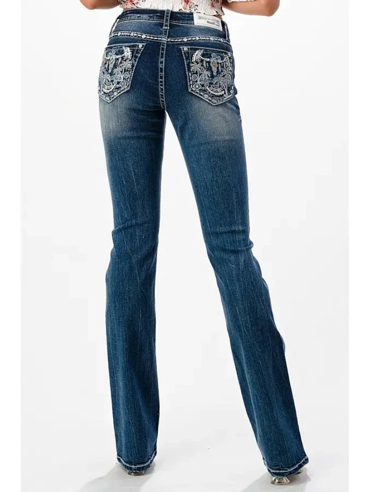 Cowgirl Paradise Easyfit Boot Cut|EB-51662
