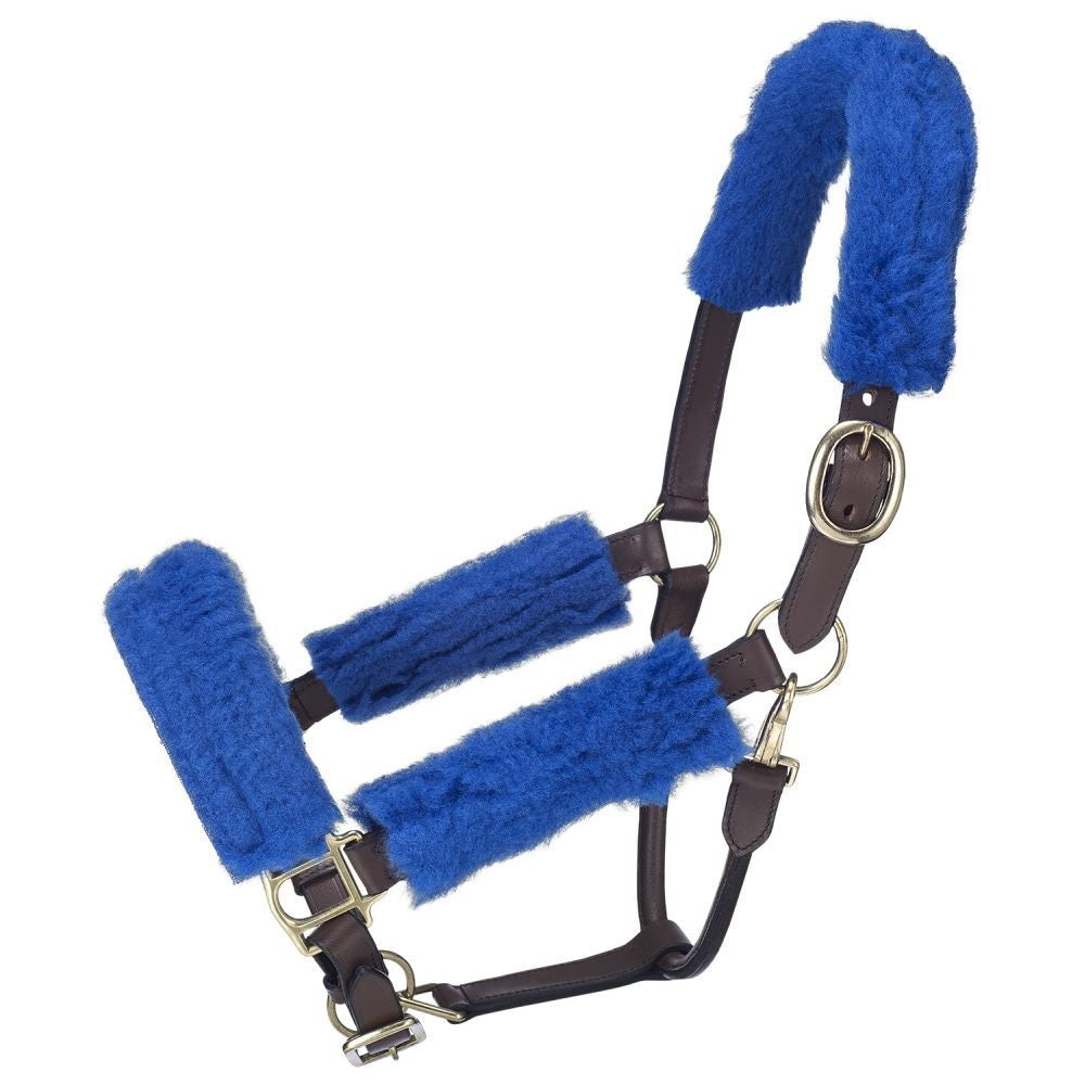 Tough-1 Horse size Fleece Halter Set