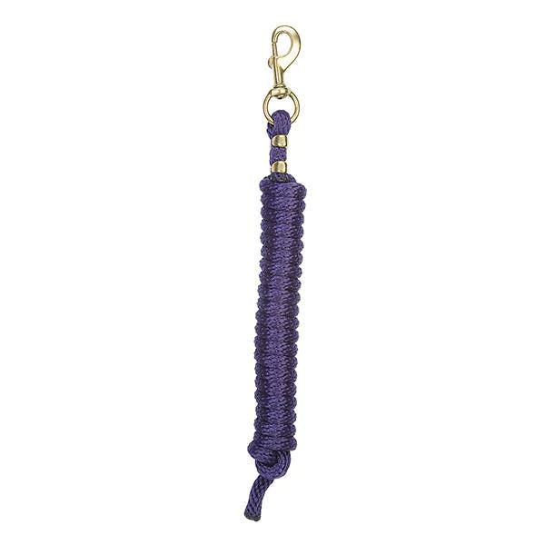 Poly Lead Rope with a Solid Brass Snap