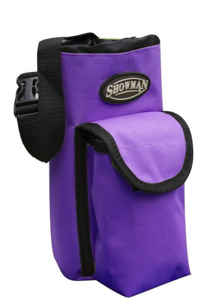 Nylon Insulated Bottle Carrier w/ Pocket