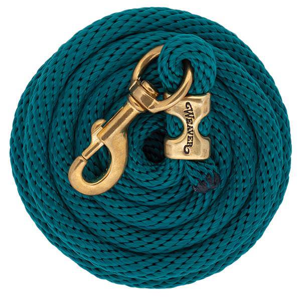 Poly Lead Rope with a Solid Brass Snap