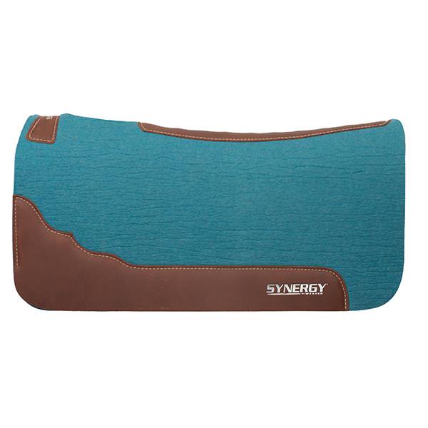 Synergy Contoured 100% Merino Wool Felt Performance Saddle Pad