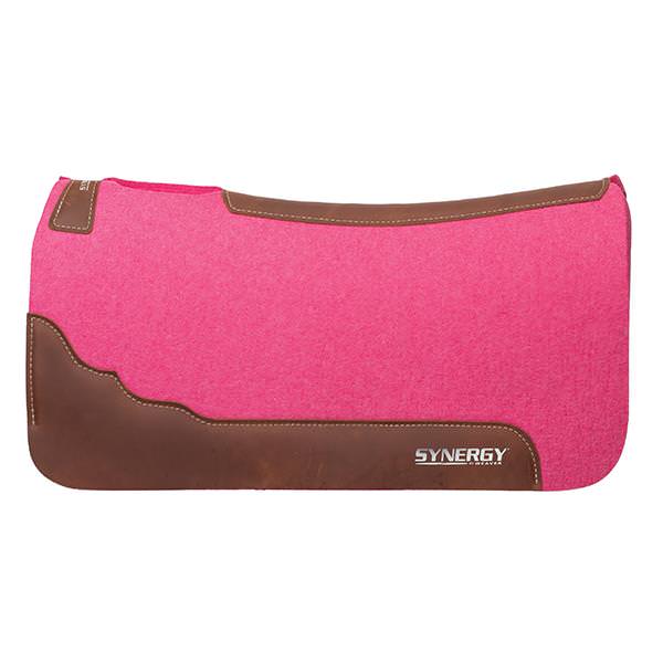 Synergy Contoured 100% Merino Wool Felt Performance Saddle Pad