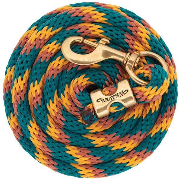 Poly Lead Rope with a Solid Brass Snap