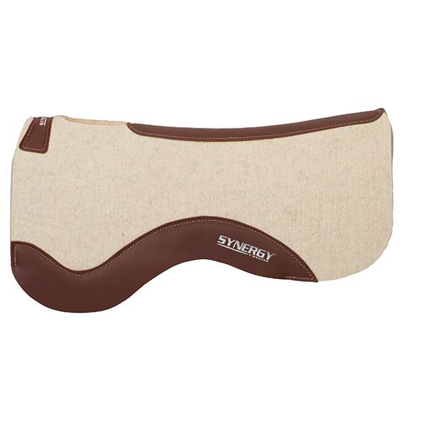 SYNERGY CONTOURED CLOSE CONTACT PERFORMANCE SADDLE PAD