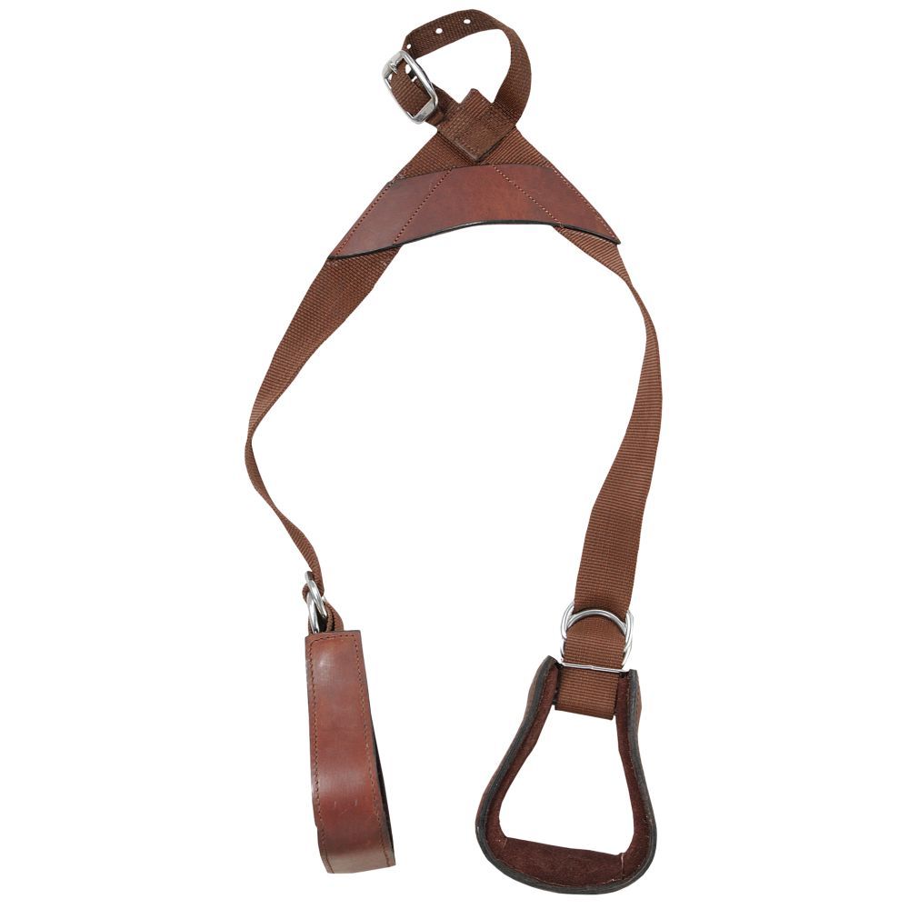TOUGH-1 YOUTH NYLON SLIP-ON STIRRUP SET