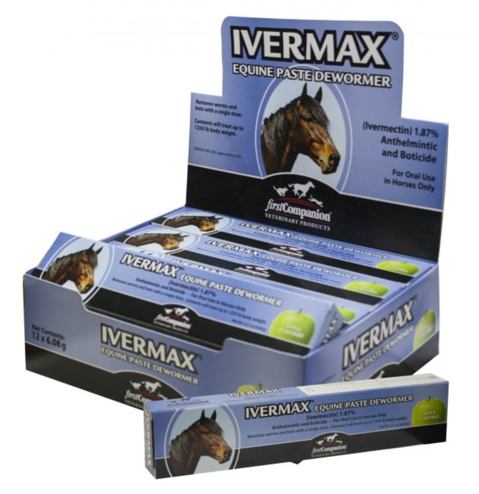 Ivermax Equine Paste Dewormer 0.21 oz.