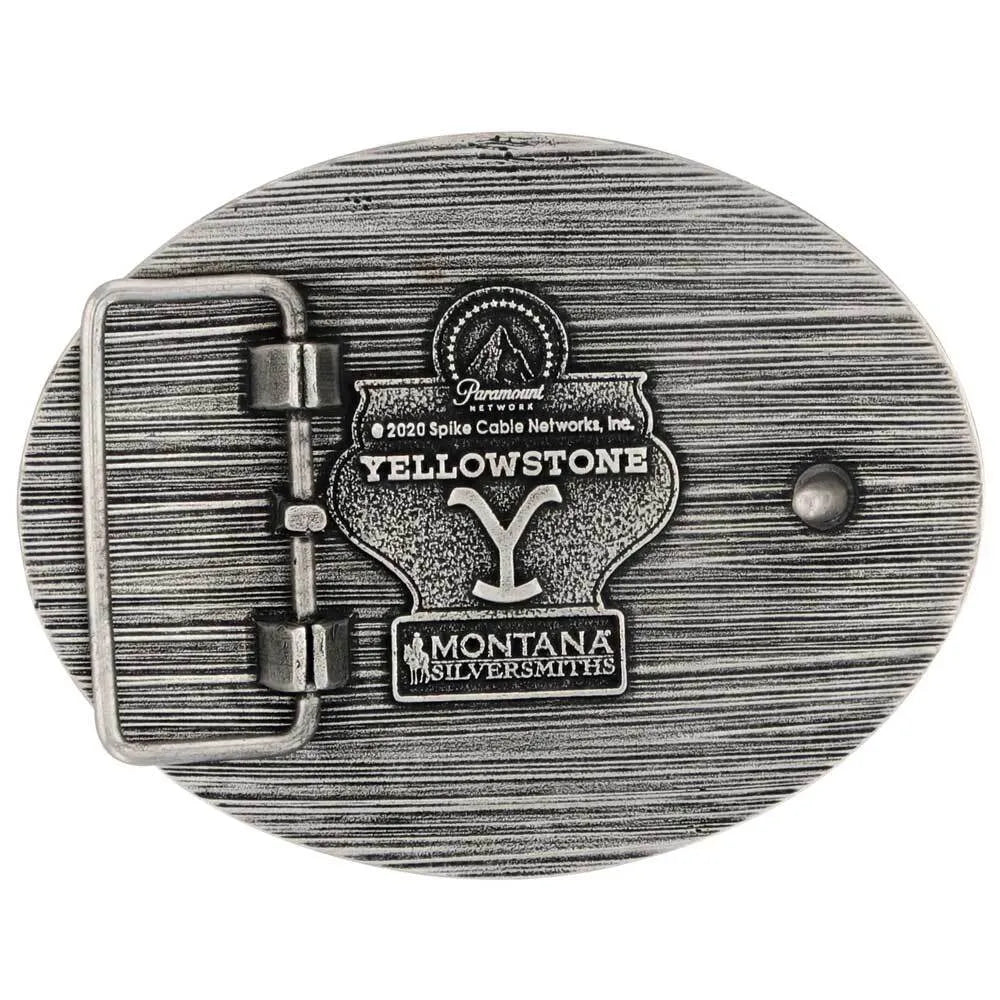 Montana Silversmith Strength of Yellowstone Attitude Buckle