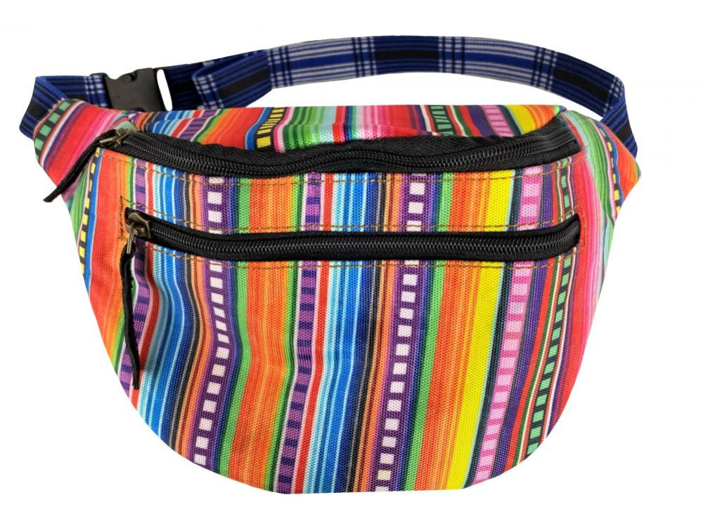 Hip Pack (Fanny Pack) Bag with Serape Print