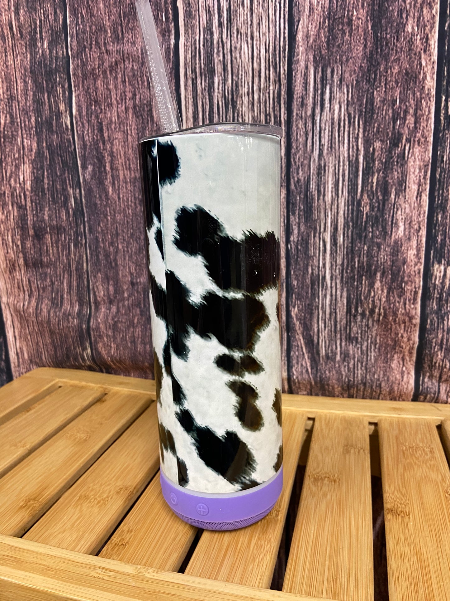 Tumbler 20oz Cup With Bluetooth Speaker