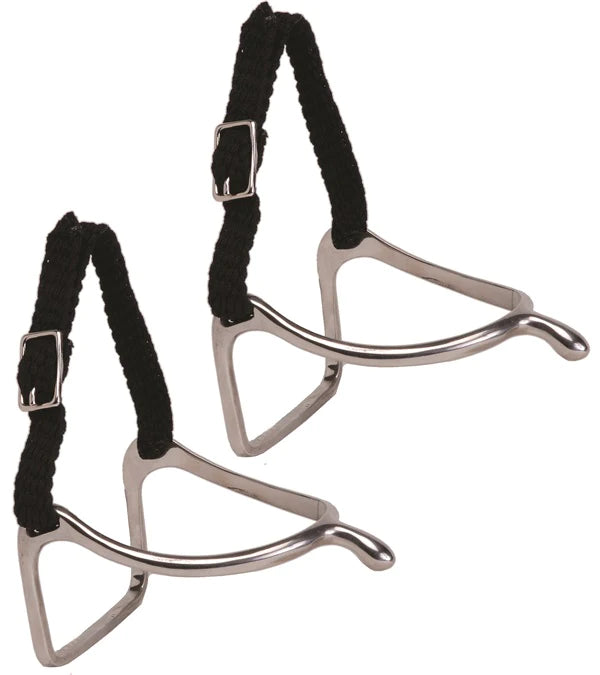 Men's / Women's English Blunt Knob End No-Slip Spurs