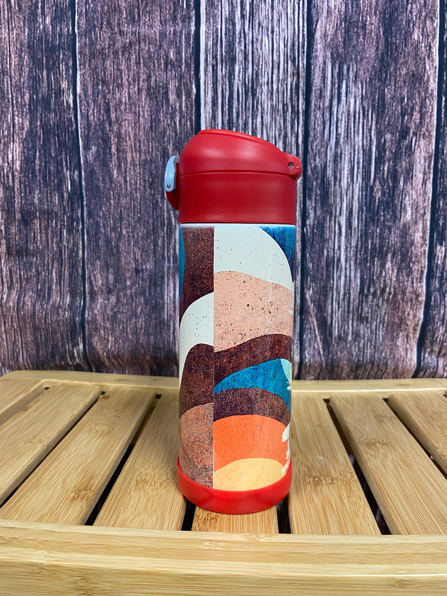Western Print Water Bottle