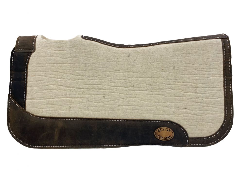 Klassy Cowgirl Mohair Pure Wool Saddle Pad