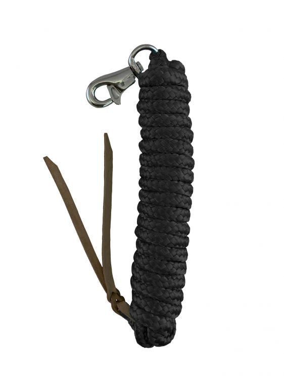 14' foot Nylon Pro Braid Lead Rope with Trigger Bull Snap