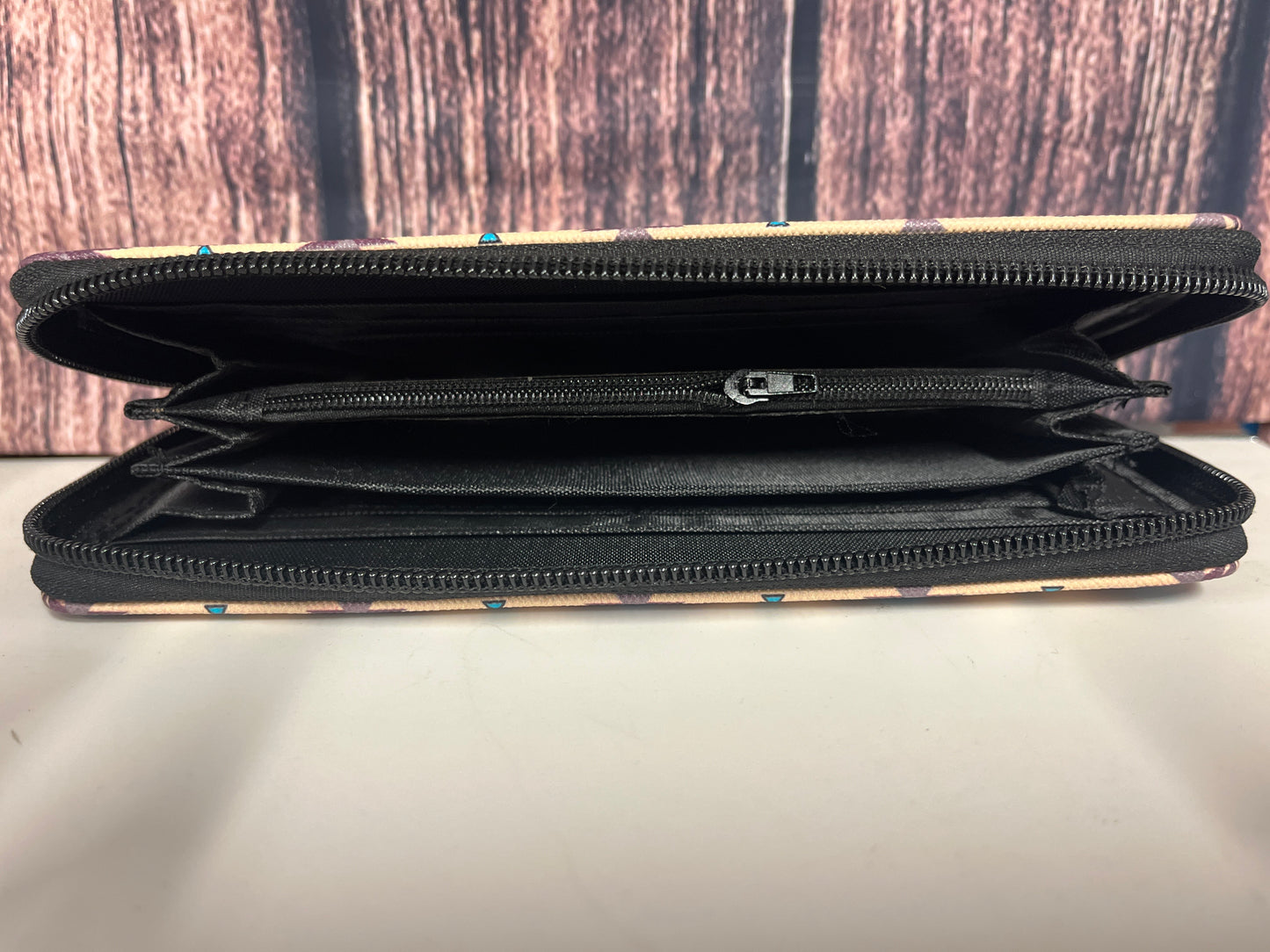 Clutch Wallet w/ Buffalo & Southwestern Print