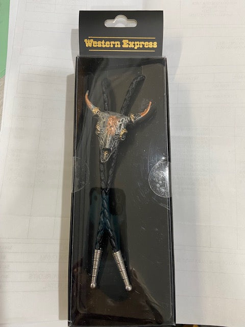 Steer Skull Bolo Tie