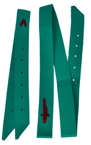 Showman Nylon Off Billet & Tie Strap Set