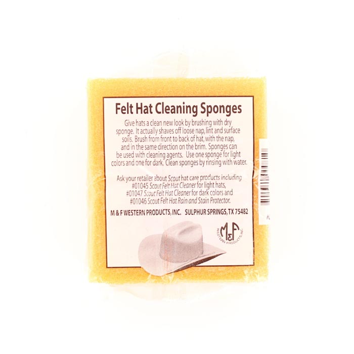 M&F Western Cowboy Hat Cleaning Sponge