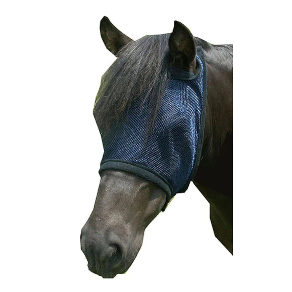 Intrepid International Fly Mask Mini Horse Navy