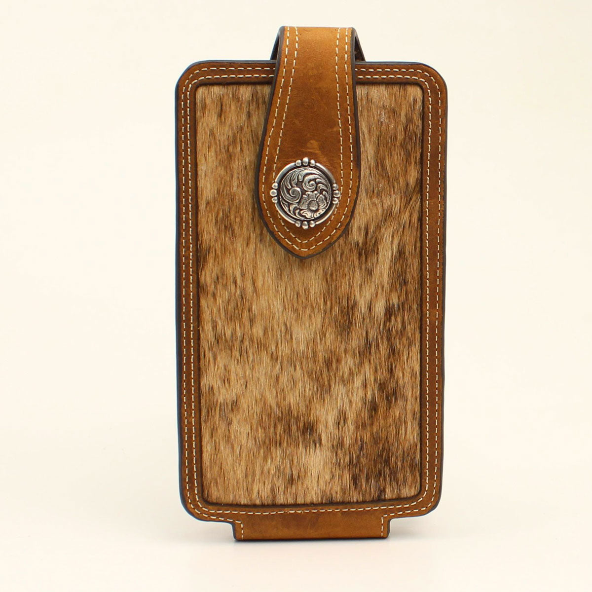 Nocona Calf Hair & Leather Cell Phone Case