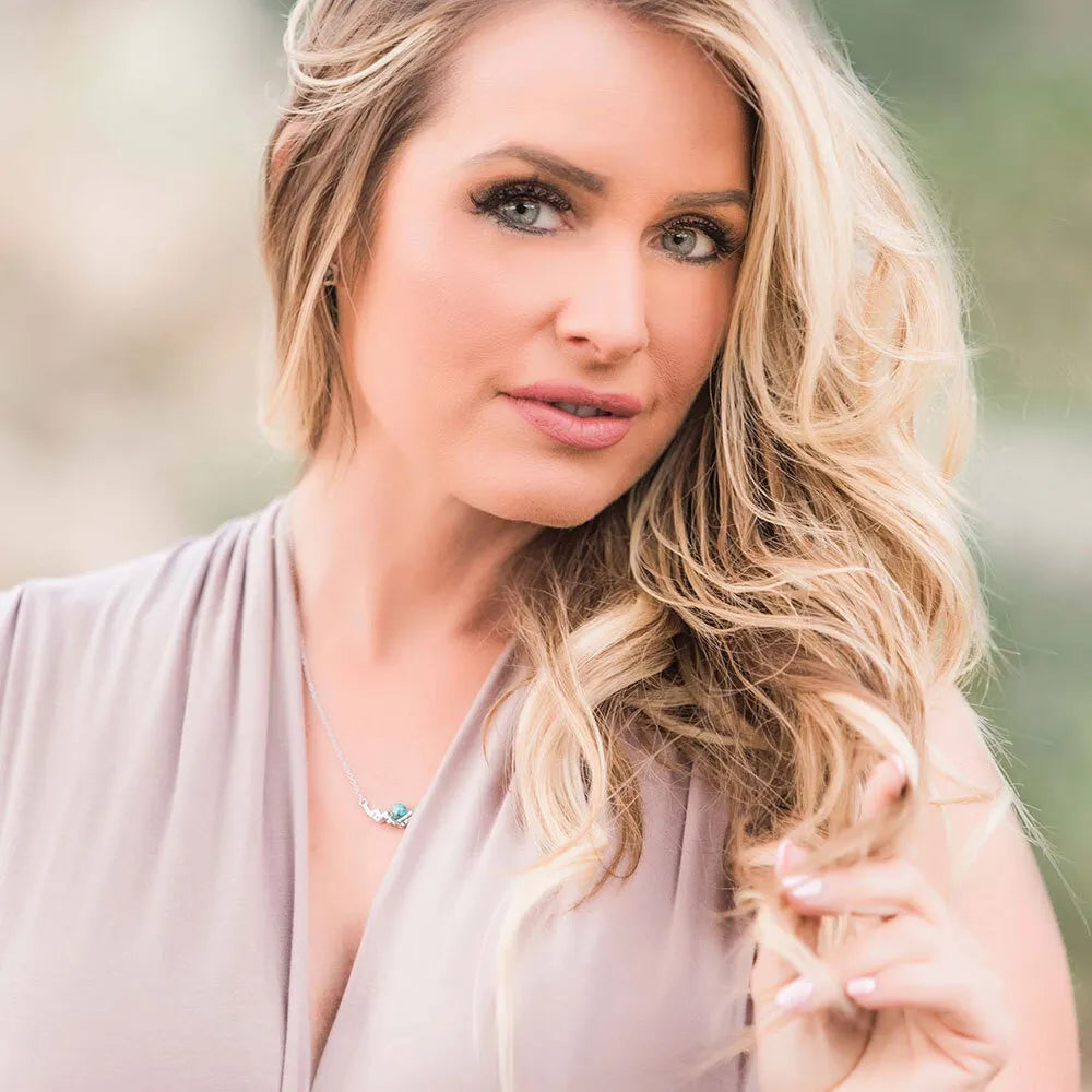 Montana Silversmiths Pursue the Wild Another Mountain Turquoise Necklace