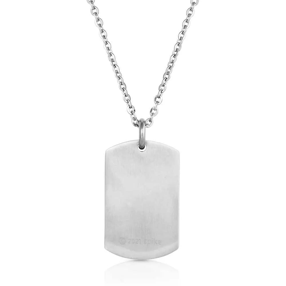 Montana Silversmiths Yellowstone Strong Dog Tag Necklace